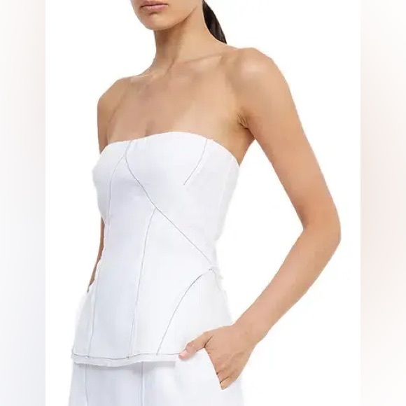 BEC & BRIDGE CASSIE STRAPLESS TOP SIZE 2 $240 - Picture 4 of 5
